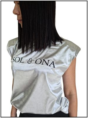 Liquid Mercury Shoulder Pad Tee